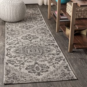Textured Weave Indoor/Outdoor Area Rug